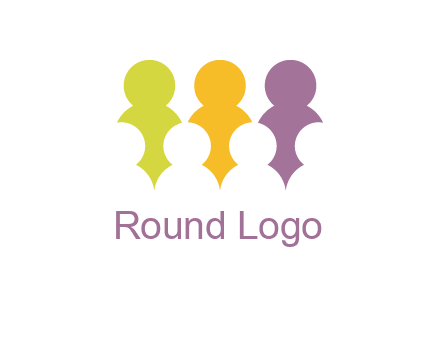 abstract people logo