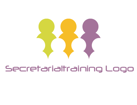 abstract people logo