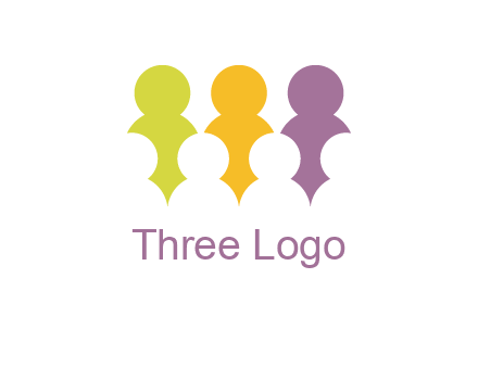 abstract people logo