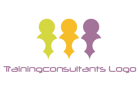 abstract people logo