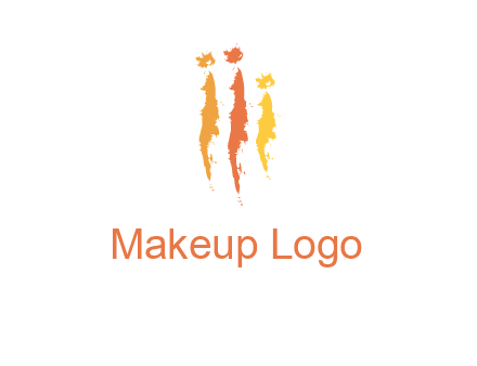 abstract family made of strokes logo
