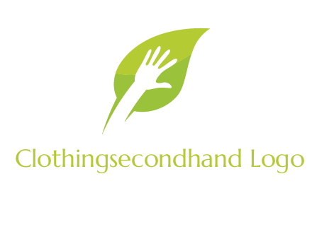 hand inside leaf logo