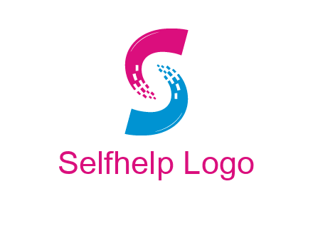digital letter S
