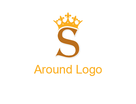 crown on letter S logo
