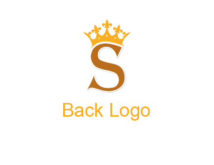 crown on letter S logo