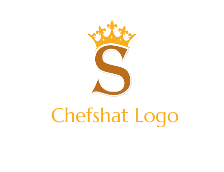 crown on letter S logo