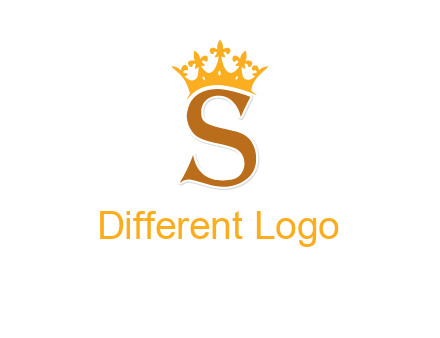 crown on letter S logo