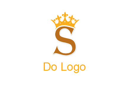crown on letter S logo