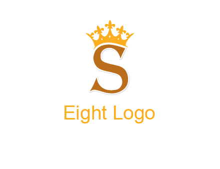crown on letter S logo