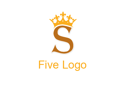 crown on letter S logo