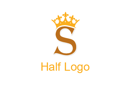 crown on letter S logo