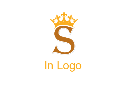 crown on letter S logo