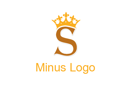 crown on letter S logo