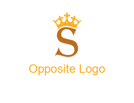 crown on letter S logo