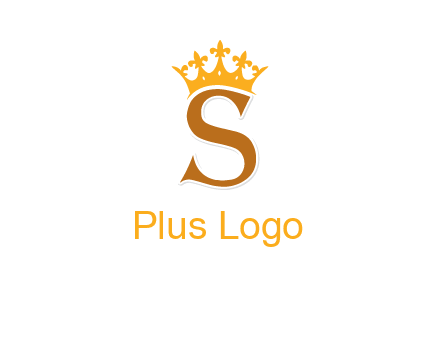 crown on letter S logo