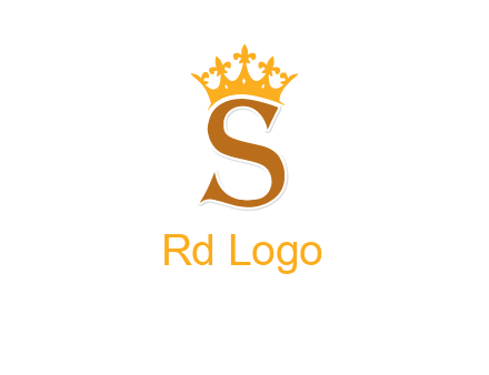 crown on letter S logo