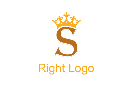 crown on letter S logo