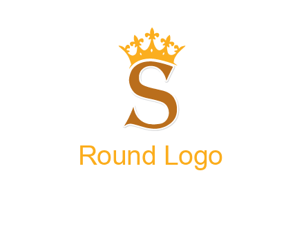 crown on letter S logo