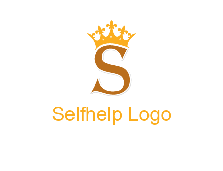 crown on letter S logo