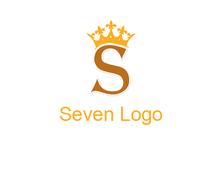 crown on letter S logo