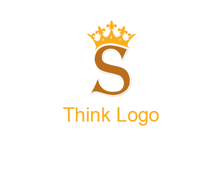 crown on letter S logo