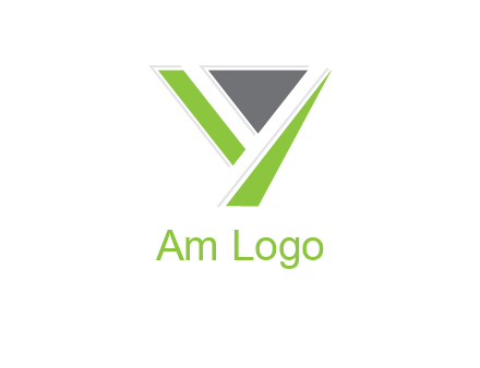 abstract letter Y with arrow logo