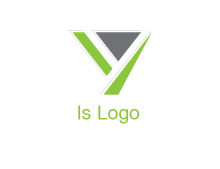 abstract letter Y with arrow logo