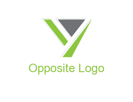 abstract letter Y with arrow logo