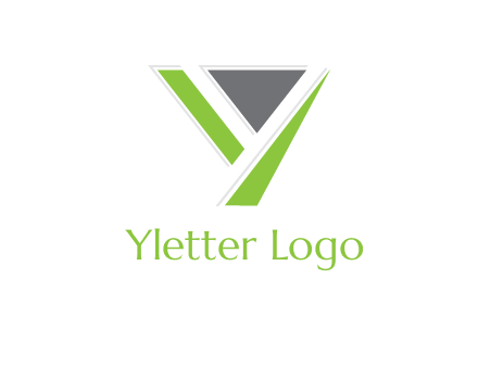 abstract letter Y with arrow logo