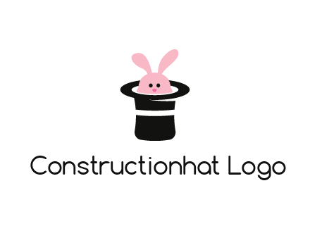 bunny in a hat logo