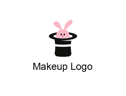 bunny in a hat logo