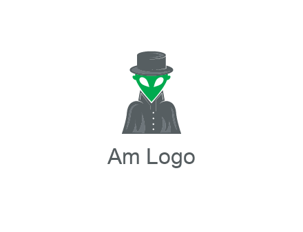 detective alien logo