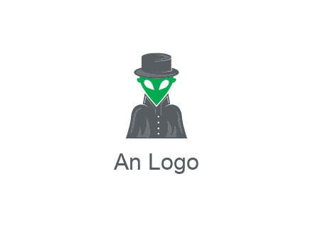 detective alien logo
