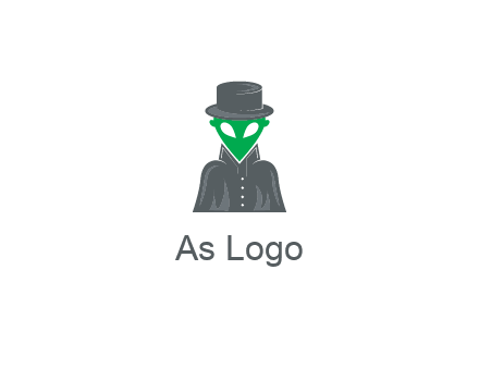 detective alien logo