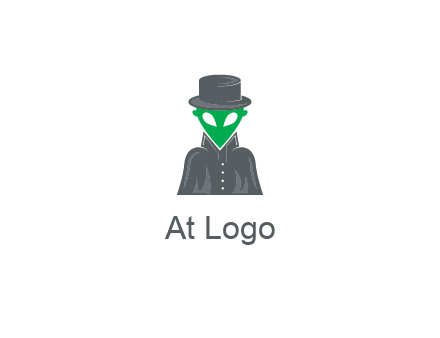 detective alien logo
