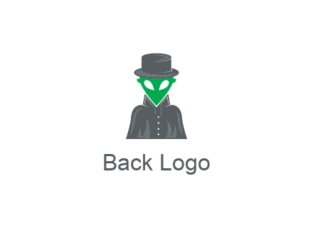 detective alien logo