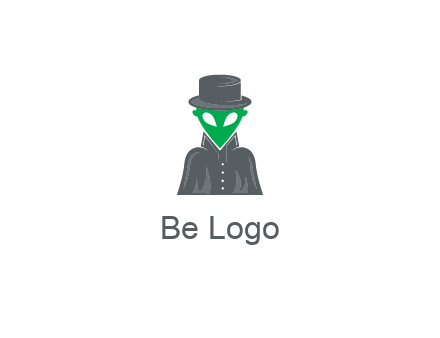 detective alien logo