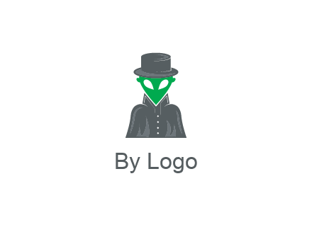 detective alien logo