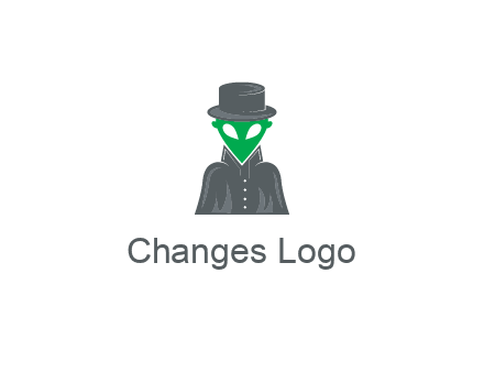 detective alien logo