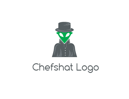 detective alien logo