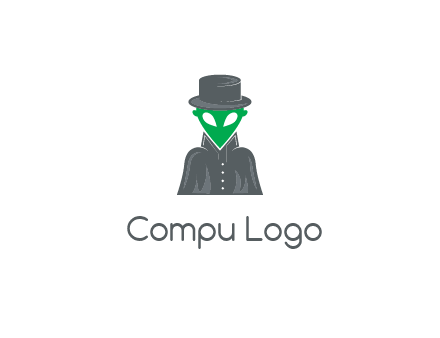detective alien logo
