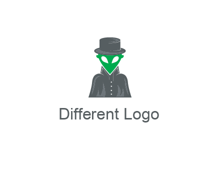 detective alien logo