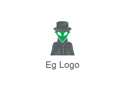 detective alien logo