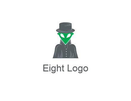 detective alien logo