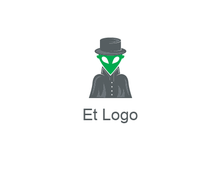 detective alien logo