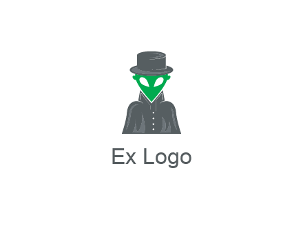detective alien logo