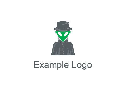 detective alien logo