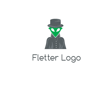 detective alien logo