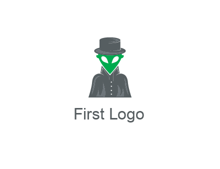 detective alien logo