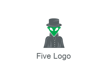 detective alien logo